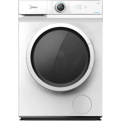 Midea MF100W70 Washing Machine, 7kg, 1200 Spin, White, D Rated