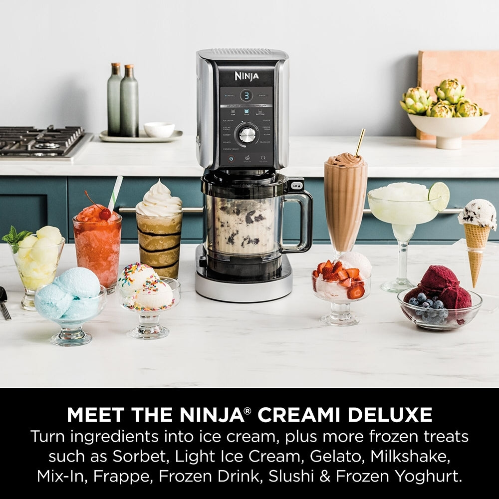 Ninja NC501UK CREAMi Deluxe 10-in-1 Ice Cream and Frozen Drink Maker - product image 6