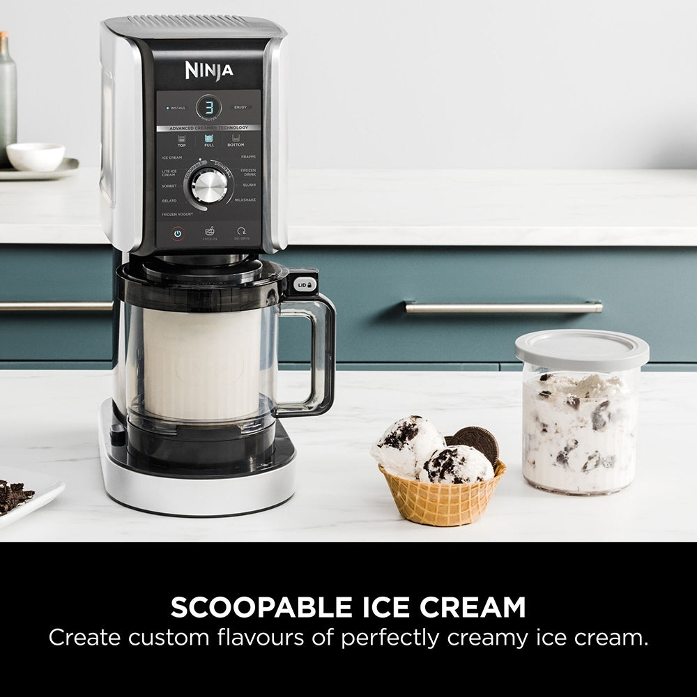Ninja NC501UK CREAMi Deluxe 10-in-1 Ice Cream and Frozen Drink Maker - product image 7