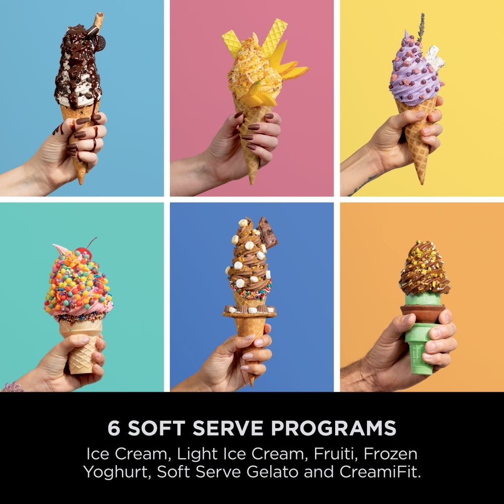 Ninja NC701UK CREAMi Scoop & Swirl 13-in-1 Soft Serve & Ice Cream Maker - product image 4