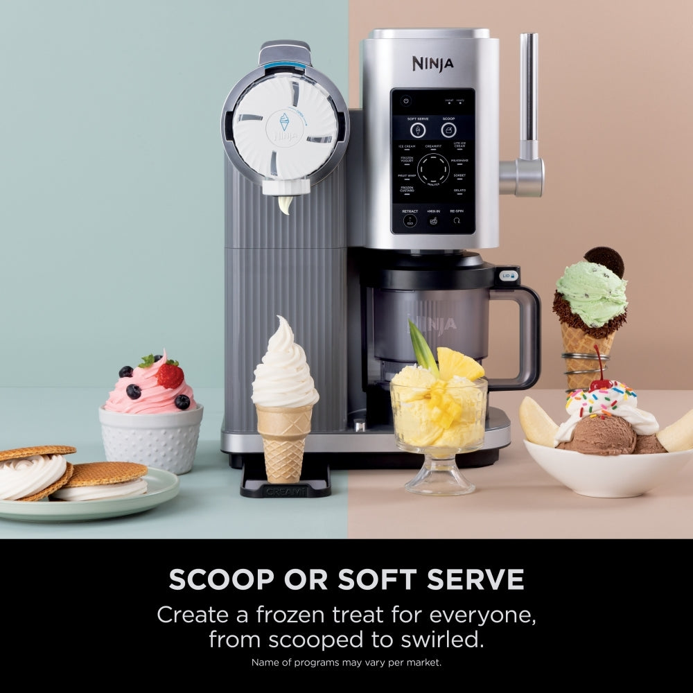 Ninja NC701UK CREAMi Scoop & Swirl 13-in-1 Soft Serve & Ice Cream Maker - product image 5