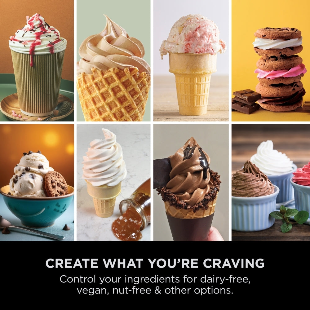 Ninja NC701UK CREAMi Scoop & Swirl 13-in-1 Soft Serve & Ice Cream Maker - product image 10