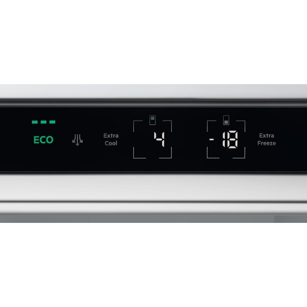 256L No Frost Integrated Fridge Freezer, 60/40, White - AEG NSC7G181DS - London Houseware - 2
