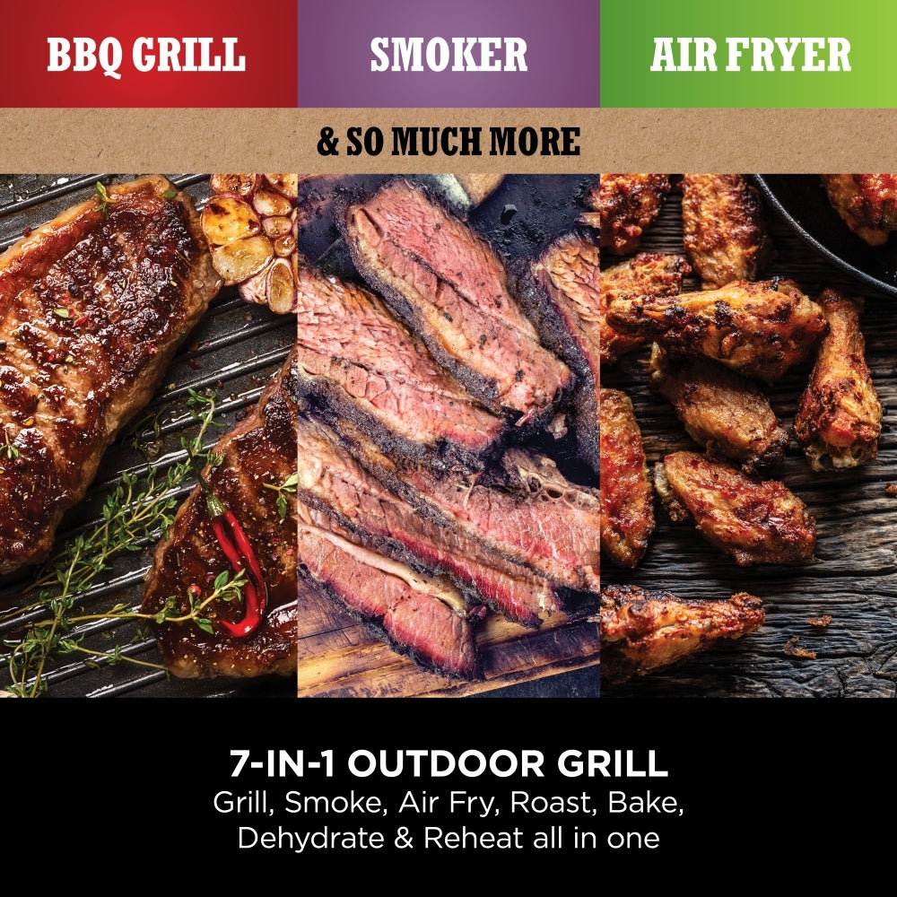 Ninja OG701UK Woodfire Electric BBQ Grill & Smoker - product image 3