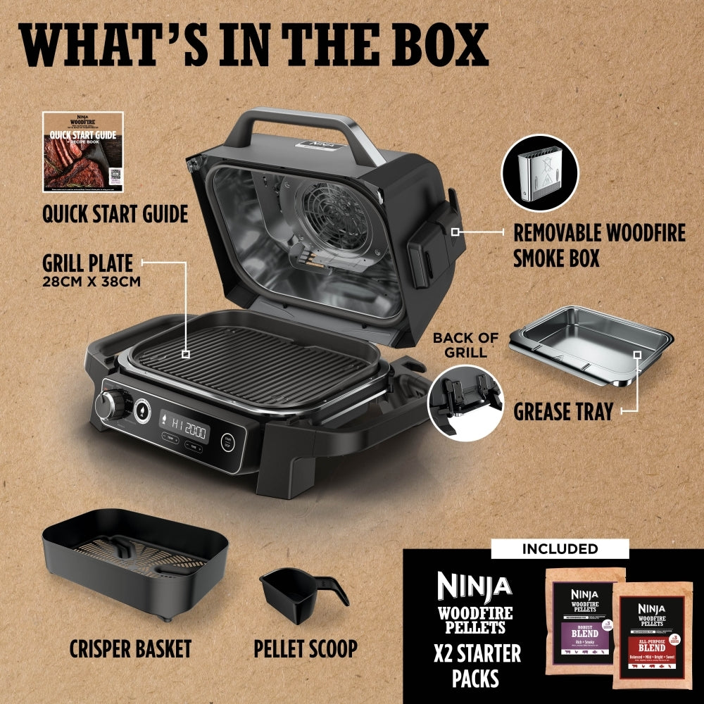 Ninja OG703UK Electric BBQ Grill & Smoker - product image 2
