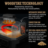 Ninja OG901UK Black & Blue Woodfire Pro Connect XL Electric BBQ Grill & Smoker - product image 14