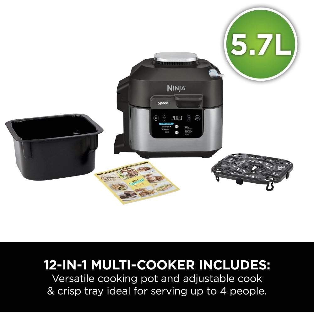 Ninja ON500UK Speedi 12-in-1 Multi-Cooker, Air Fryer and Slow Cooker - product image 2