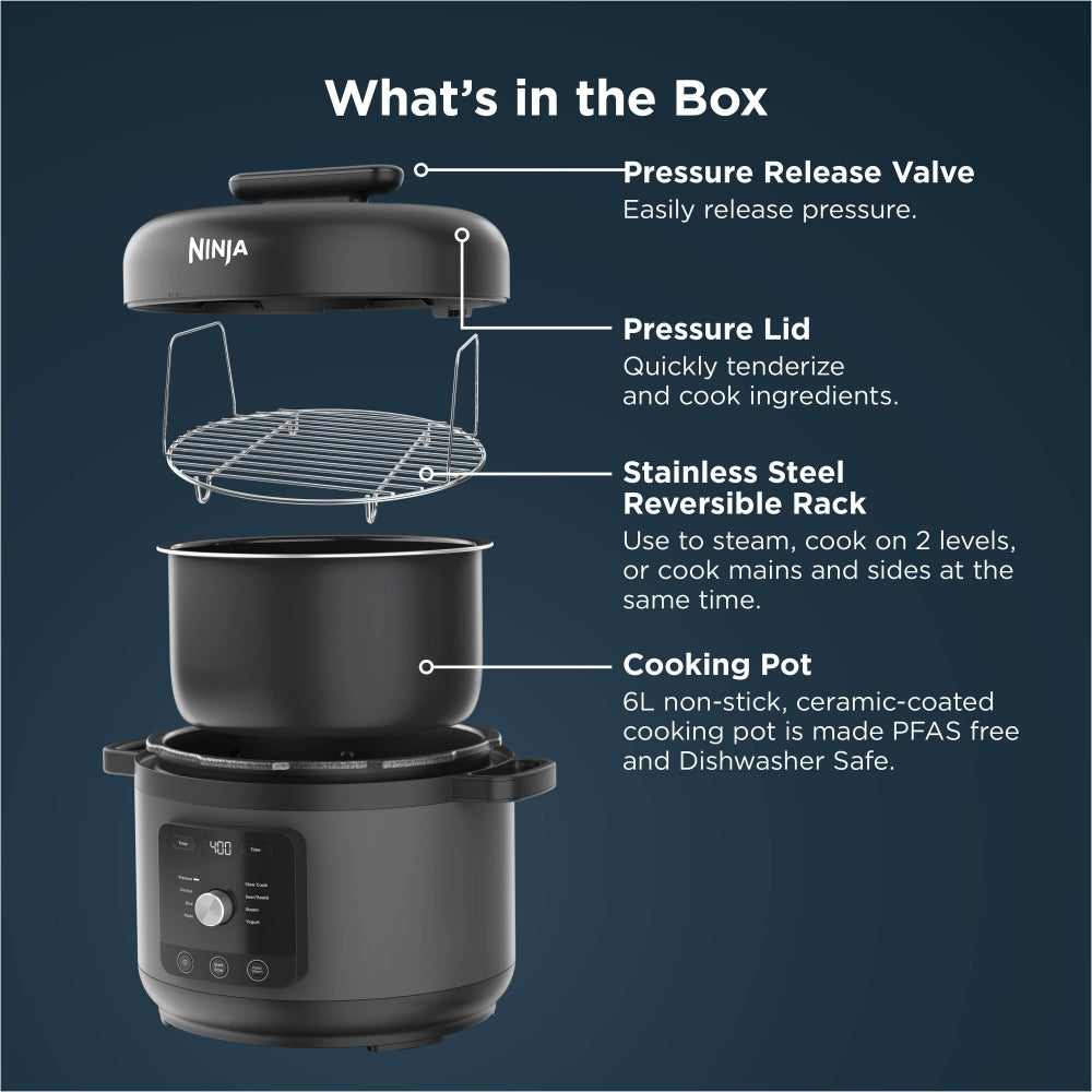Ninja PC201UK HyperHeat 9-in-1 Pressure & Rice Cooker - product image 12