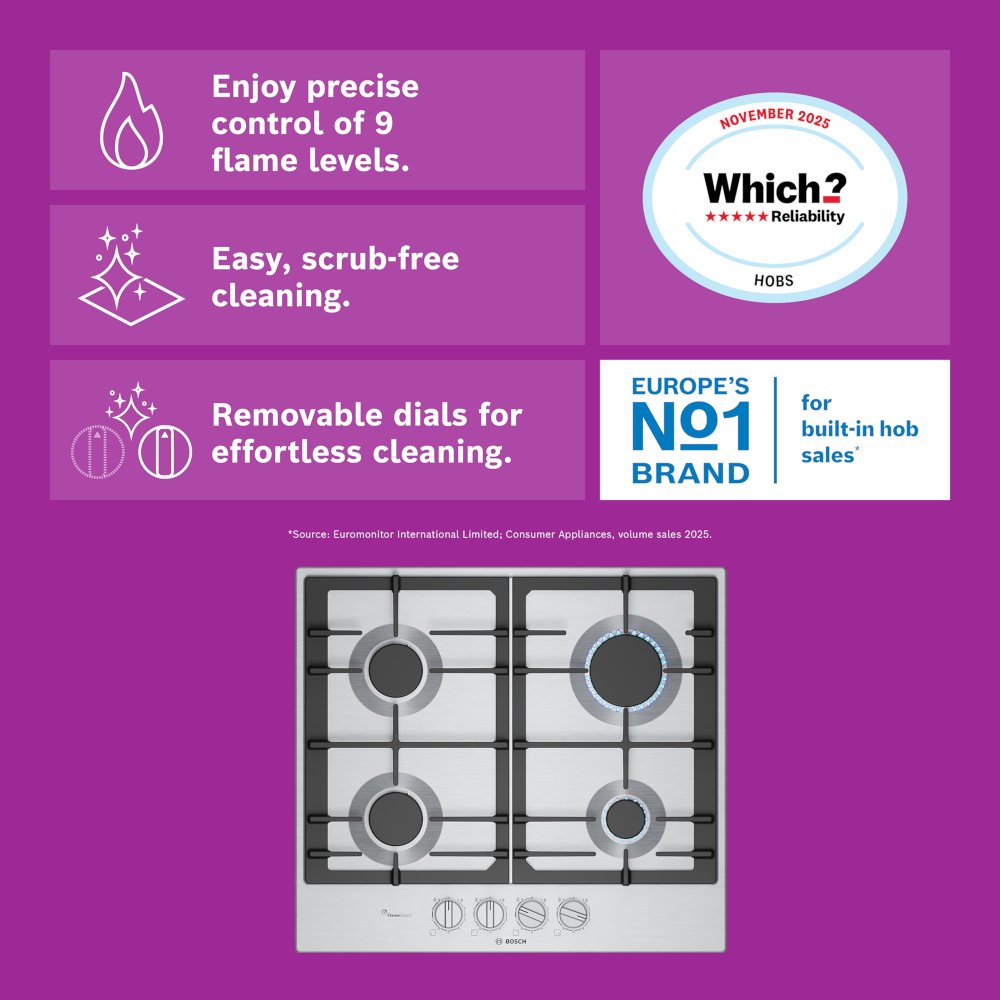 Bosch PCP6A5I90 Series 6 Hob - product image 2