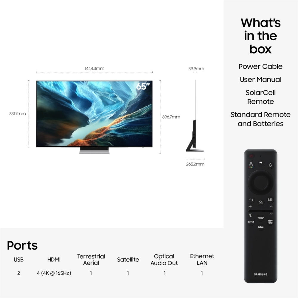 Samsung QE65S90HAEXXU 65" OLED Smart Television - product image 8