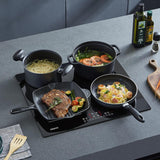 "CIARRA  CBBIH4BF 7200W 4-Zone Built-in Induction Hob with Flex Zone & Touch Control"