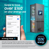Samsung RB38C602CWW Series 5 SpaceMax Fridge Freezer - product image 6