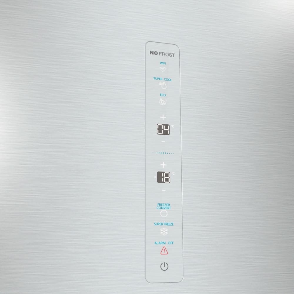 361L Total No Frost Hisense Fridge Freezer, 70/30, Stainless Steel - RB470N4SICUK - London Houseware - 5