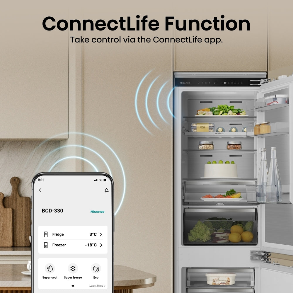 Hisense RB5B250SSWC1 Fridge Freezer - product image 6