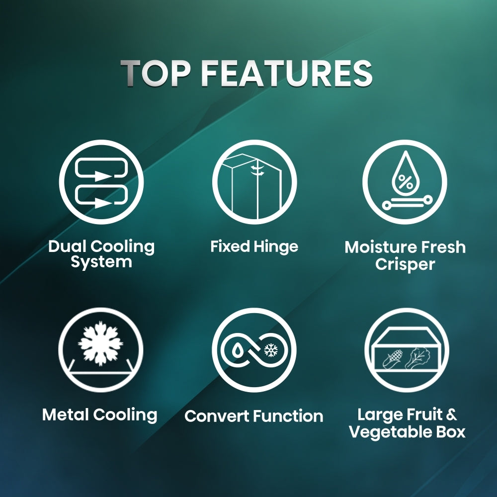 Hisense RB5B280SSWC Fridge Freezer - product image 3