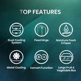 Hisense RB5B280SSWC Fridge Freezer - product image 3