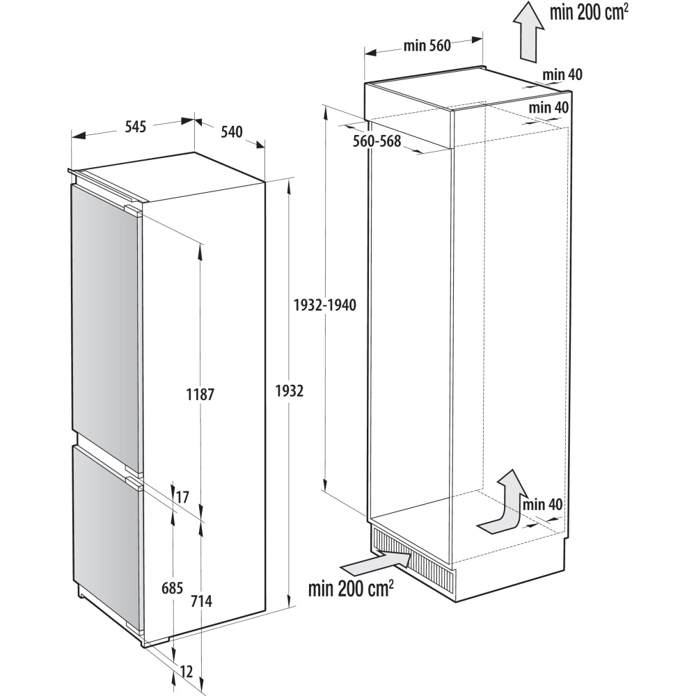 Hisense RB5B280SSWC Fridge Freezer - product image 25
