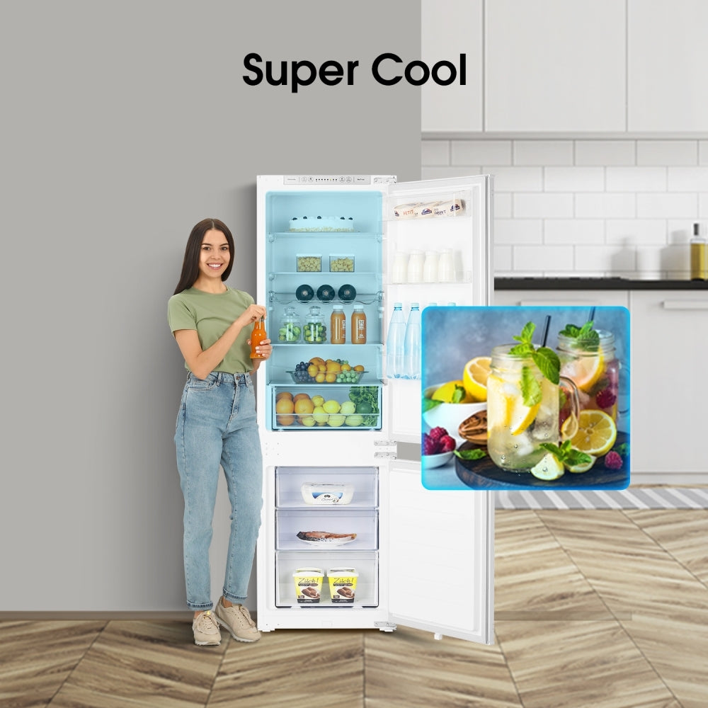 Hisense RIB312F4AWE Fridge Freezer - product image 4