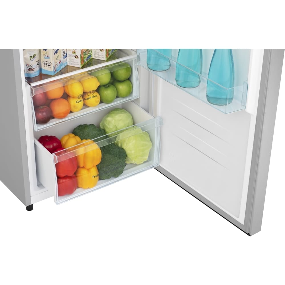 60cm Tall Larder Fridge, Stainless Steel - Hisense RL415N4ACE - London Houseware - 7
