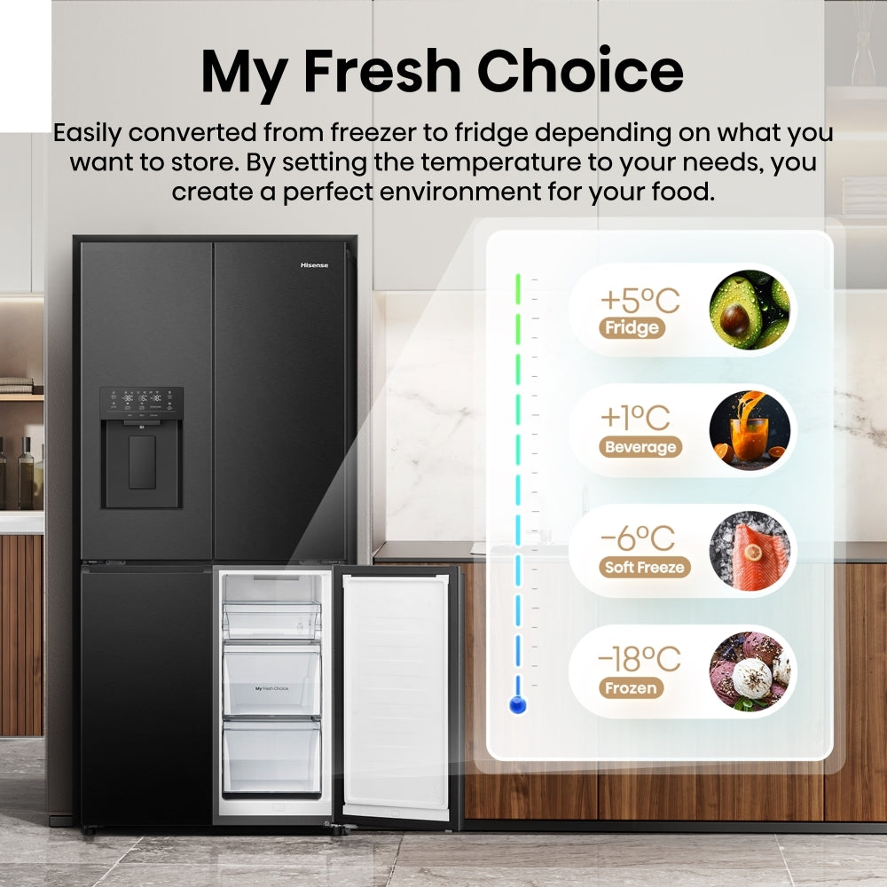 Hisense RQ5P470SYFD Fridge Freezer - product image 18