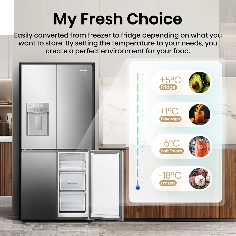 Hisense RQ5P470SYID Fridge Freezer - product image 6
