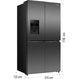 Hisense RQ5P640SYKD Fridge Freezer - product image 4