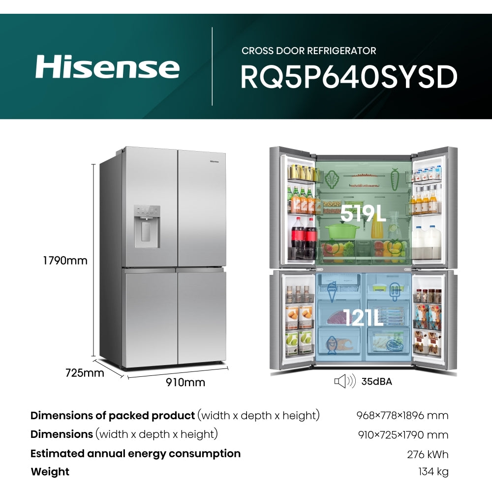 Hisense RQ5P640SYSD Fridge Freezer - product image 24