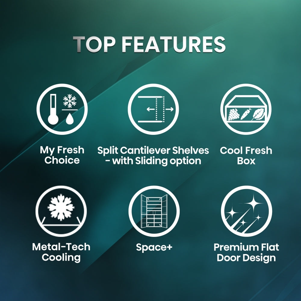 Hisense RQ5P640SYSD Fridge Freezer - product image 6