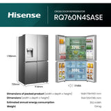 Hisense RQ760N4SASE Fridge Freezer - product image 25