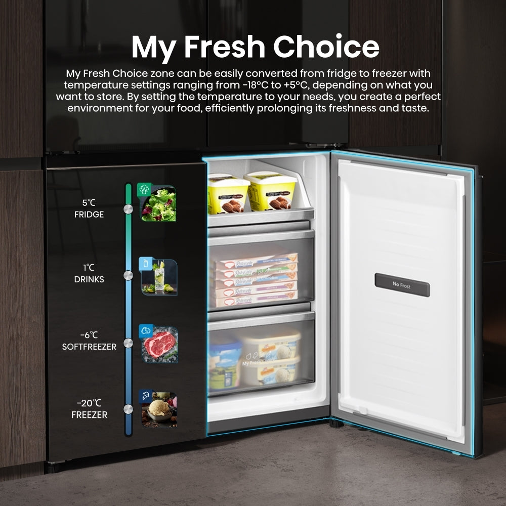 Hisense RQ768N4GBE Fridge Freezer - product image 26