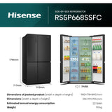 Hisense RS5P668SSFC Fridge Freezer - product image 15