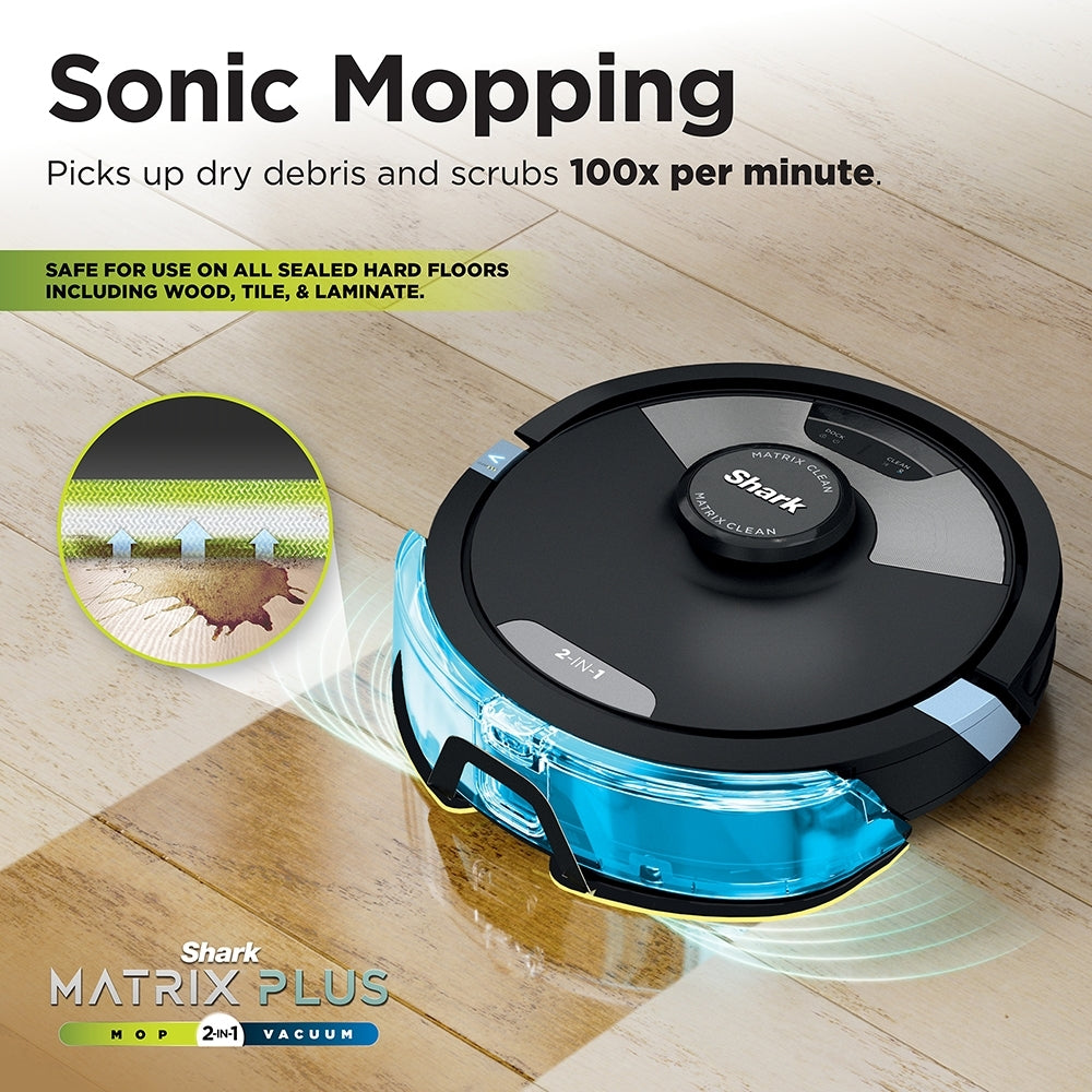 Shark RV2620WAUK Matrix Plus 2-in-1 Self-Empty Robot Vacuum & Mop - product image 2