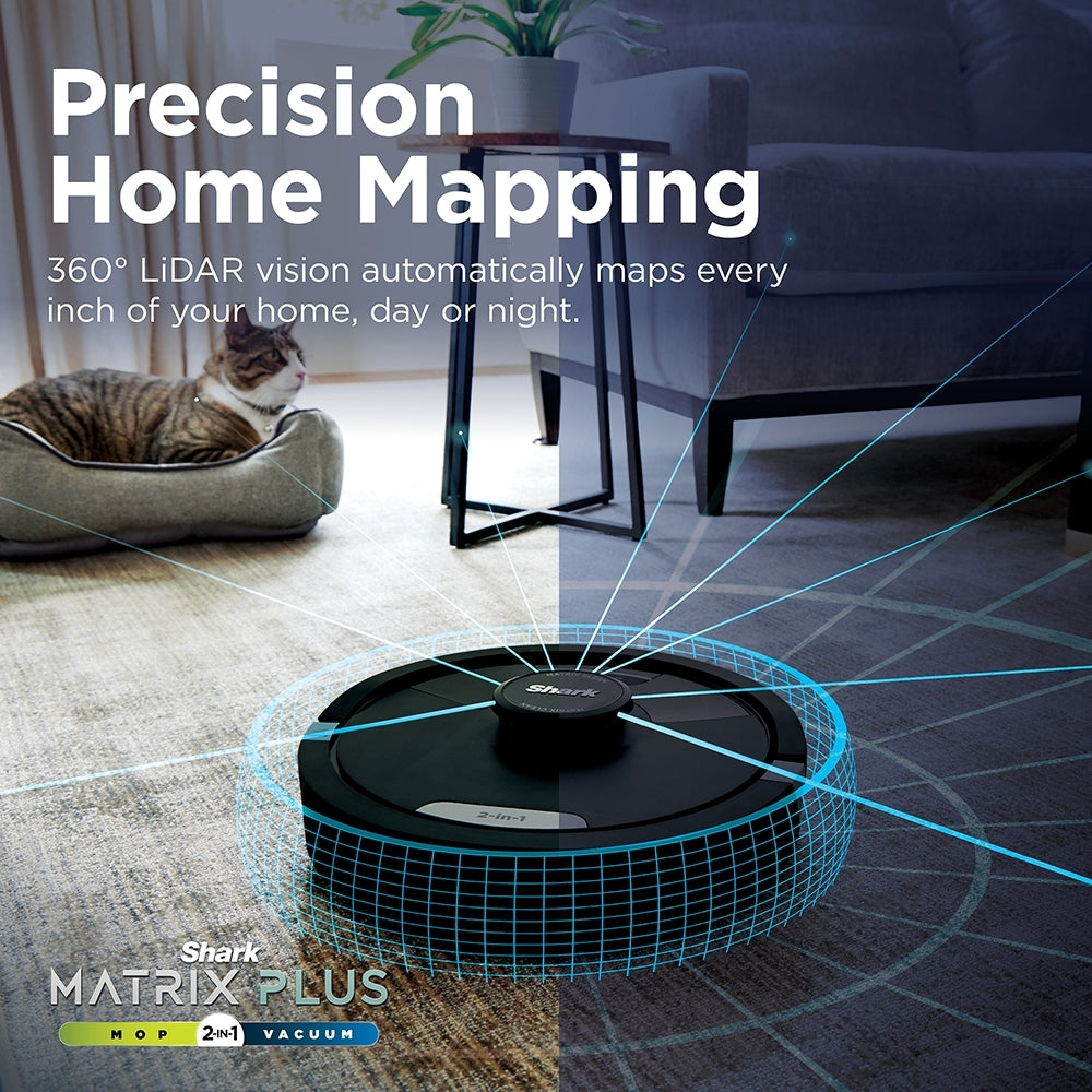 Shark RV2620WAUK Matrix Plus 2-in-1 Self-Empty Robot Vacuum & Mop - product image 14