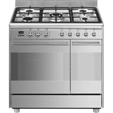 Smeg SCB92MX8 Concert Classic 90cm Dual Fuel Range Cooker - product image 1
