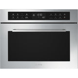 Smeg SF4400MCX1 Cucina Stainless Steel Microwave - product image 1