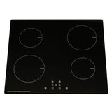 SIA 60cm 4 Zone Induction Hob & SS Digital Built In Electric Oven - London Houseware - 4
