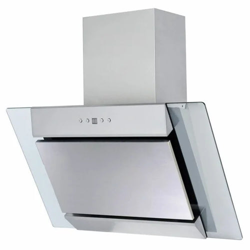 70cm Angled Cooker Hood, Stainless Steel - SIA AGL71SS