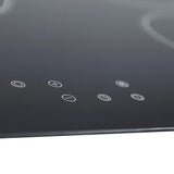 SIA CERH90BL- 90cm Black 5 Zone Electric Ceramic Hob - London Houseware - 3