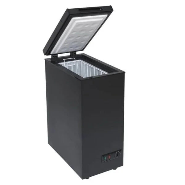 36cm Black Slimline Chest Freezer - SIA CHF60B