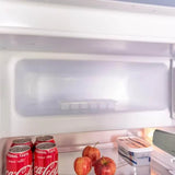 112L White Integrated Under Counter Fridge with Ice Box - SIA RFU102 - London Houseware - 5
