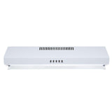 60cm White Kitchen Extractor Fan / Visor Cooker Hood - SIA VSR60WH - London Houseware - 7