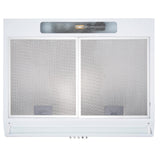 60cm White Kitchen Extractor Fan / Visor Cooker Hood - SIA VSR60WH - London Houseware - 4