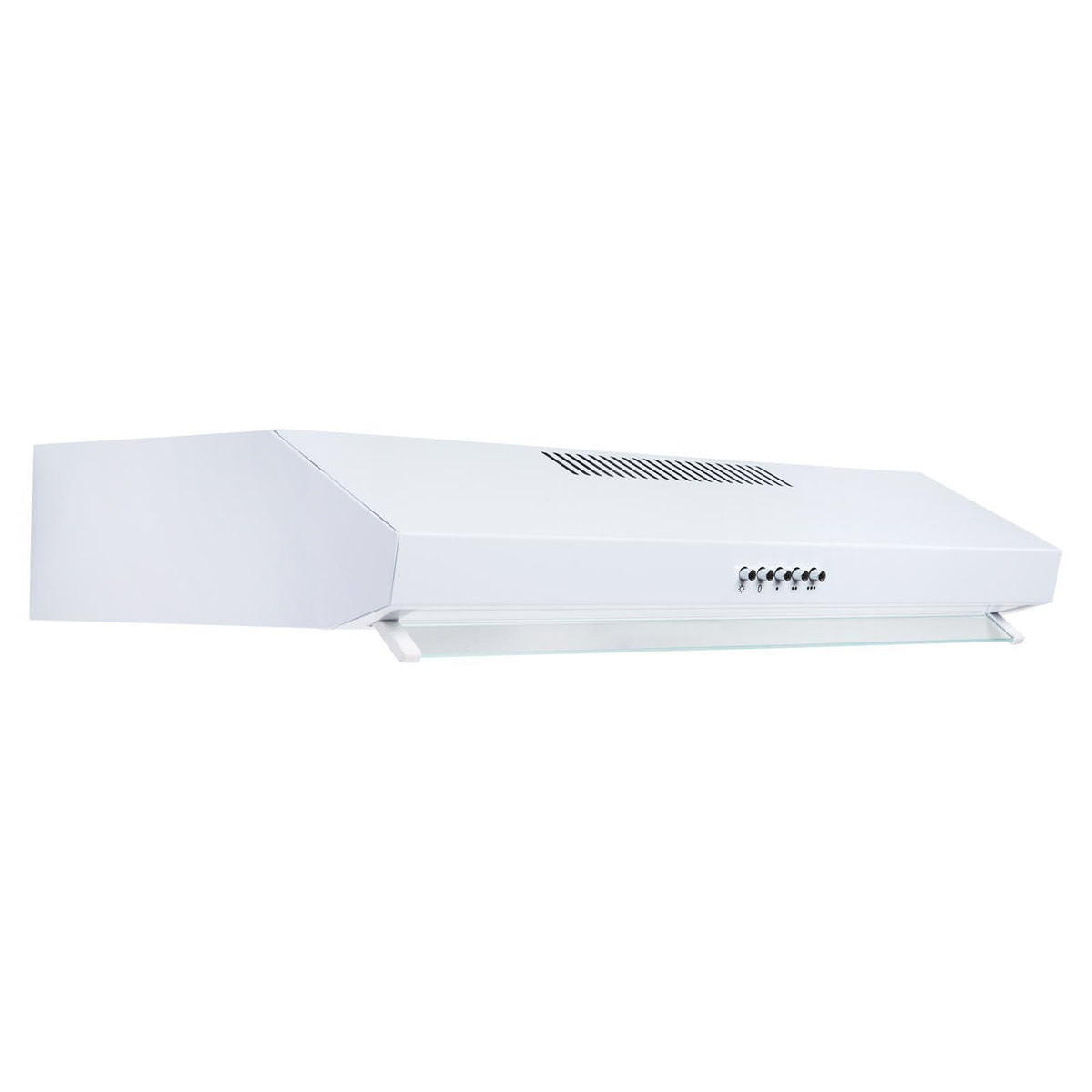60cm White Kitchen Extractor Fan / Visor Cooker Hood - SIA VSR60WH - London Houseware - 3