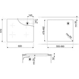 Smeg SIM3644MB Hob - product image 5
