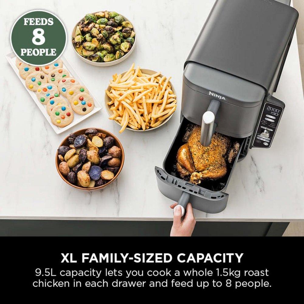 Ninja SL400UK Double Stack XL 9.5 litre 2-Drawer Air Fryer - product image 14