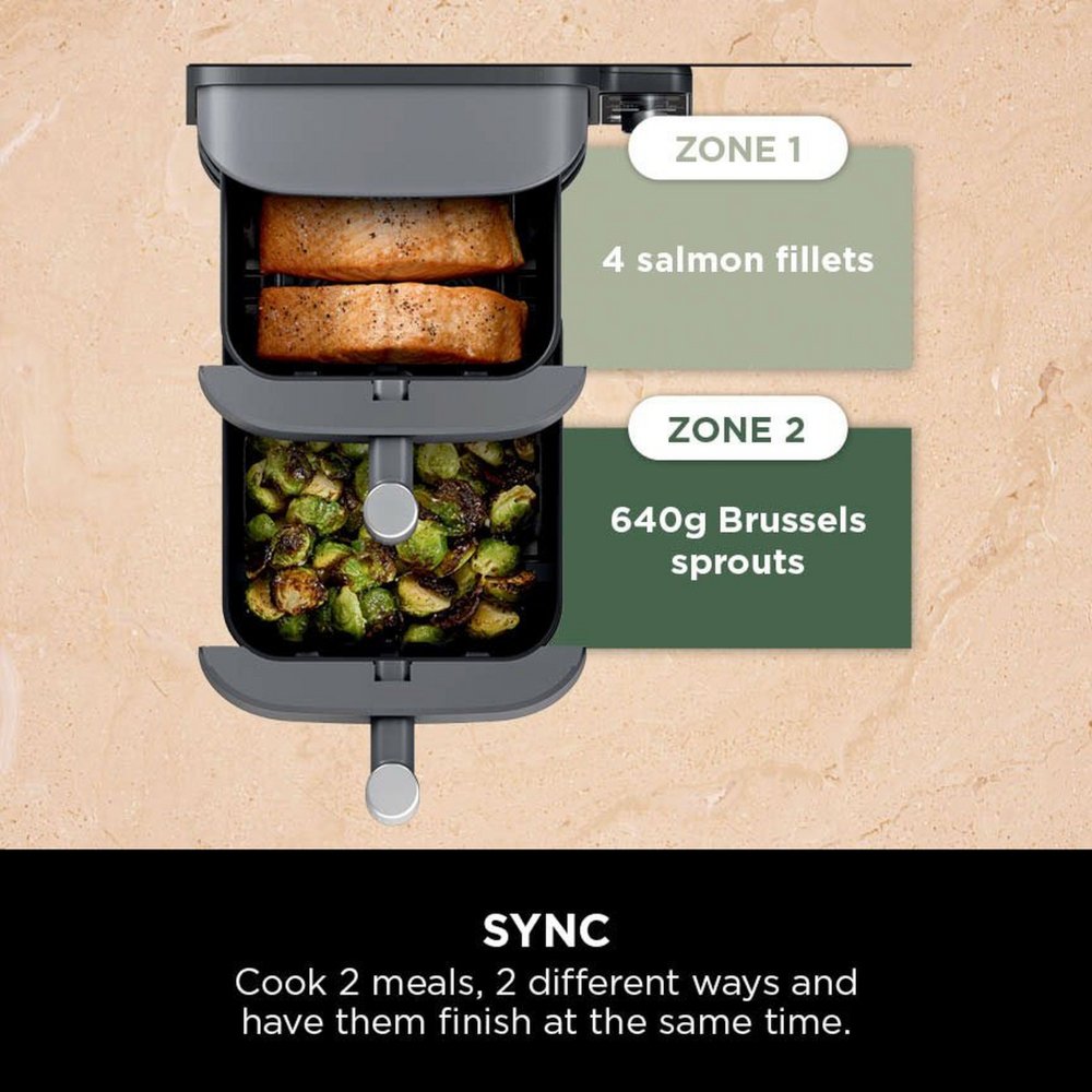 Ninja SL400UK Double Stack XL 9.5 litre 2-Drawer Air Fryer - product image 16