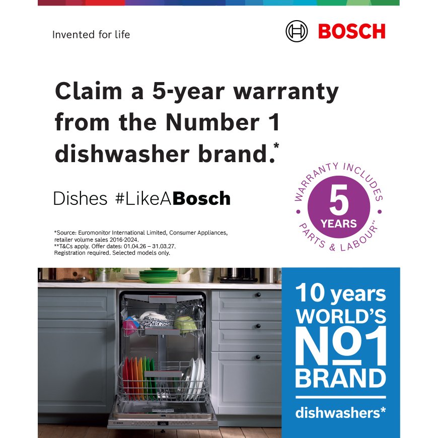 Bosch SMH4HTX11G Series 4 Integrated Dishwasher - product image 16