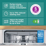 Bosch SMV6ZCX10G Series 6 Integrated Dishwasher - product image 2