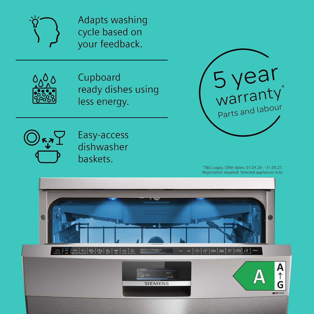 Siemens SN27TI02CE iQ700 Dishwasher - product image 2