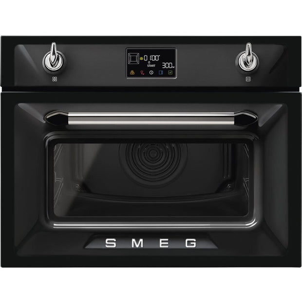 Smeg SO4902M1N Victoria Black Microwave - product image 1